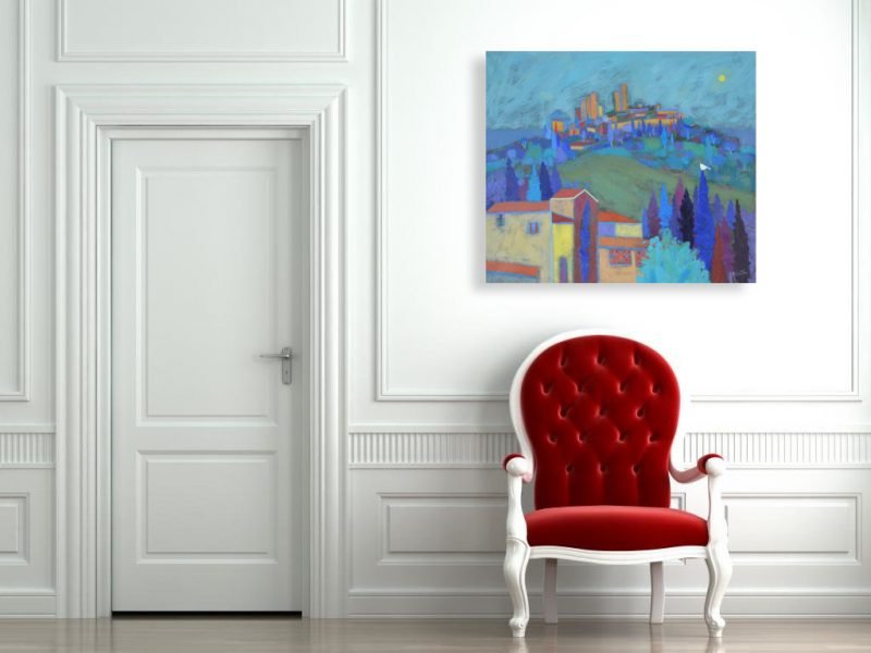 LazzeriniWhiteDove,SanGimignano